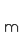 m