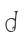d