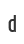 d