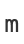m