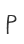 P