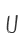 U