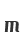 m