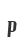 p
