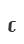 c