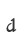 d
