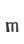 m