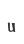 u