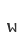 w