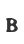 B