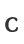 C