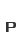 P