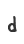 d