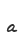 a