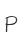 P