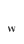 w