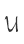 U