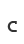 c