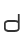 d