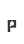 P