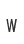 w