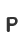 P