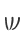 w