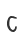 C