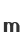 m