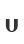 U