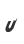 u