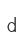 d