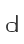 d
