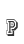 p