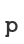 p