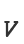 v