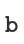 b