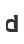 d