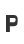 P