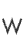w