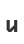 u