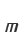 m