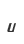 u