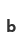 b