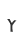 Y
