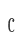 C