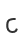 C