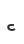 c