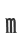m