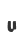 u